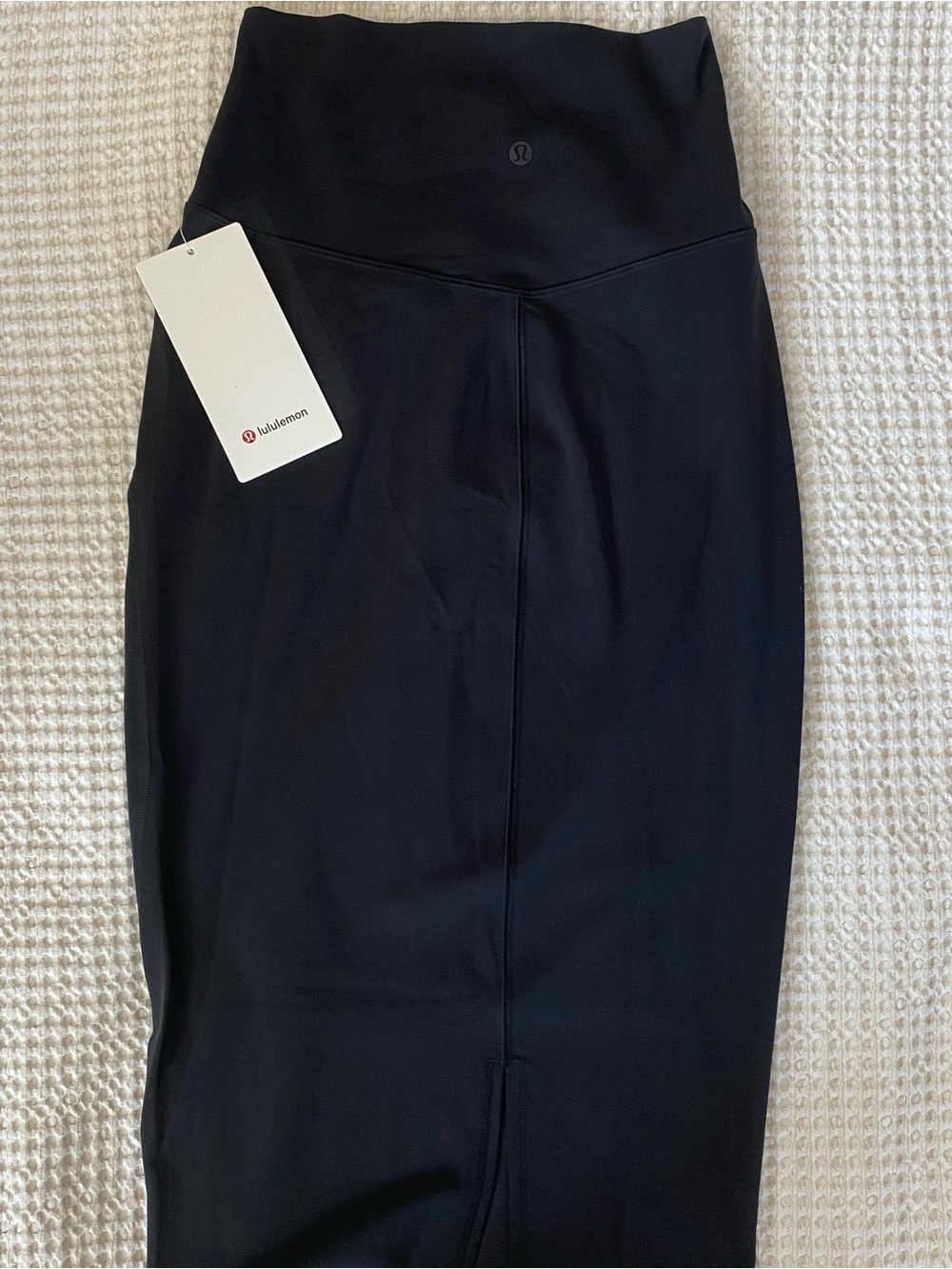 lululemon athletica Black High-Waist Pencil Skirt